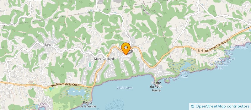 localisation de l'entreprise HUMAN'S PLACE  LE GOSIER