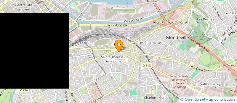 localisation de l'entreprise HUMAN SERVICES à CAEN