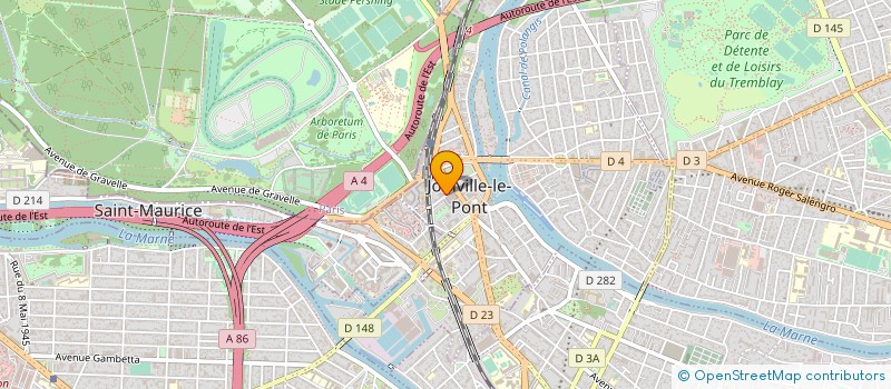 localisation de l'entreprise HUMAN SKILLS  JOINVILLE-LE-PONT