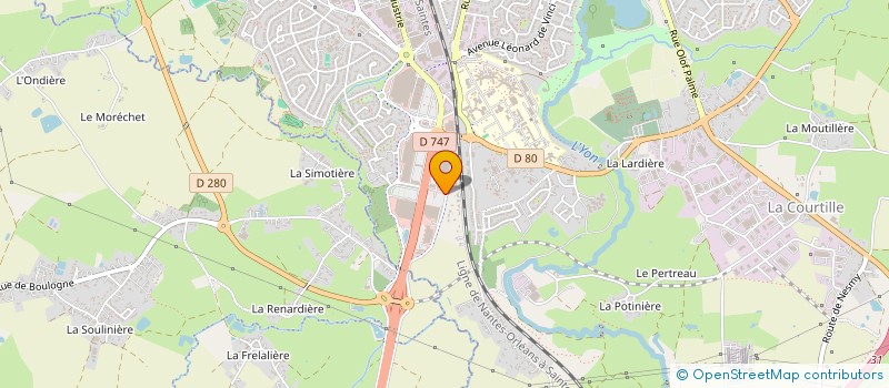 localisation de l'entreprise HUMAN SPORT 2 à LA ROCHE-SUR-YON
