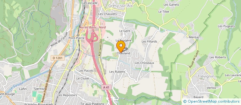 localisation de l'entreprise HUMAN SUPPORT à GRESY-SUR-AIX