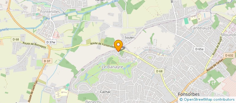 localisation de l'entreprise HUMAN&TERRE  FONSORBES