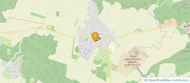 localisation de l'entreprise HUMAN TRANSFO  LES ALLUETS-LE-ROI