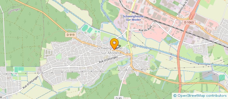 localisation de l'entreprise HUMAN'UP  SCHWEIGHOUSE-SUR-MODER