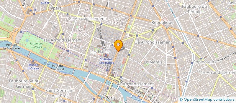 localisation de l'entreprise HUMANA à PARIS