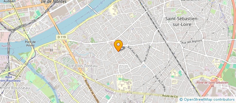 localisation de l'entreprise HUMANAFRIK à SAINT-SEBASTIEN-SUR-LOIRE
