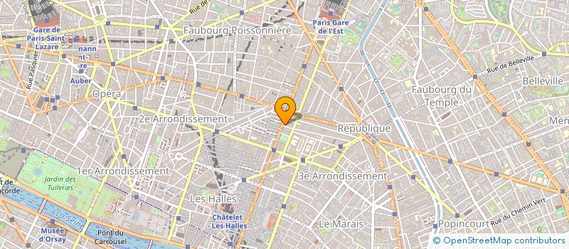 localisation de l'entreprise HUMANE PATRIMOINE  PARIS