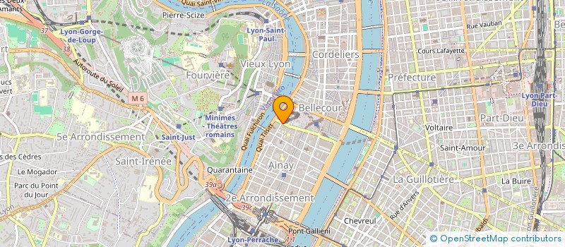 localisation de l'entreprise HUMANH à LYON