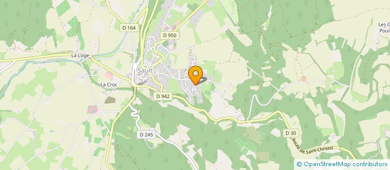 localisation de l'entreprise HUMANHORSES à SAULT