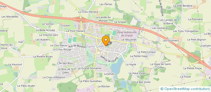 localisation de l'entreprise HUMANI' BREIZH  LA CHAPELLE-THOUARAULT