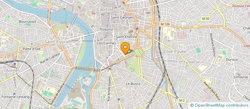 localisation de l'entreprise HUMANI'FOOT à TOULOUSE