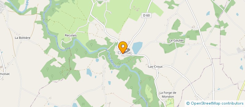 localisation de l'entreprise HUMANI'PATTES à CROMAC