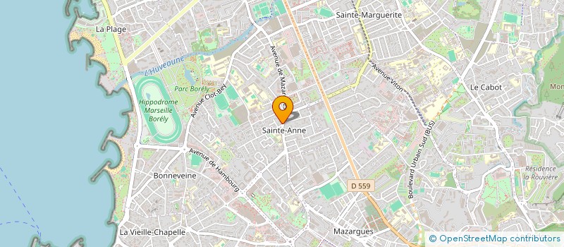 localisation de l'entreprise HUMANI TERRA INTERNATIONAL à MARSEILLE 8EME