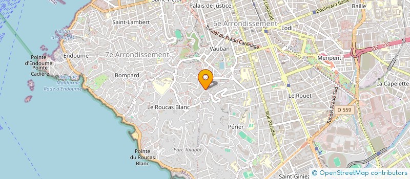 localisation de l'entreprise HUMANICOM à MARSEILLE