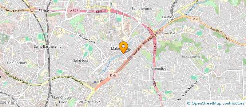 localisation de l'entreprise HUMANICOM MARSEILLE COMORES à MARSEILLE