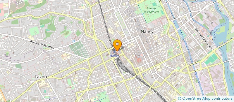 localisation de l'entreprise HUMANICS COLLECTIVE FRANCE  NANCY