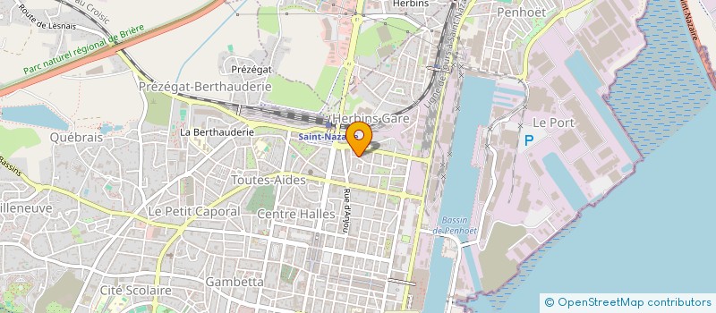 localisation de l'entreprise HUMANILIENS  SAINT-NAZAIRE