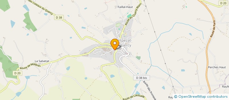 localisation de l'entreprise HUMANIMAL L'EXPERIENCE DU VIVANT  MONTPEZAT-DE-QUERCY