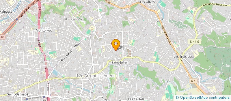 localisation de l'entreprise HUMANITAS à MARSEILLE
