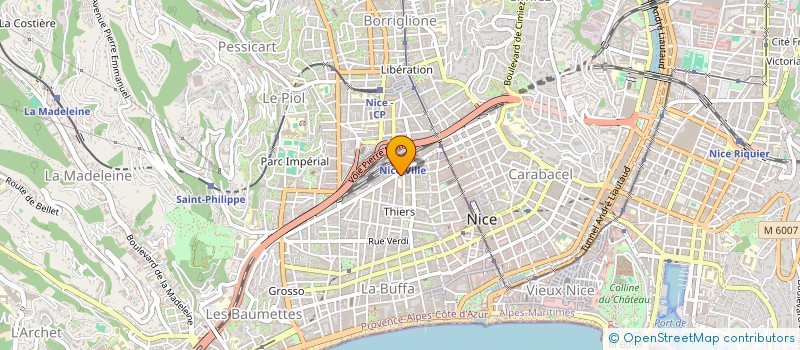 localisation de l'entreprise HUMANITE - CITOYENNETE à NICE