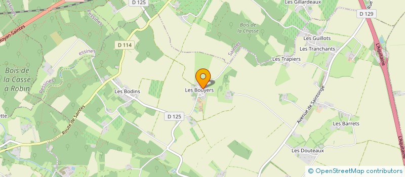 localisation de l'entreprise HUMANITY AND TREES  CHERMIGNAC