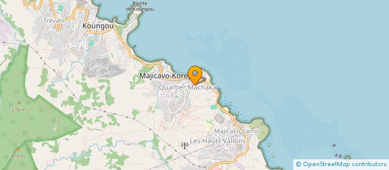 localisation de l'entreprise HUMANITY FIRST MAYOTTE à KOUNGOU