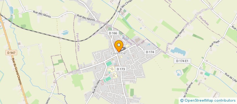 localisation de l'entreprise HUMANITY LAVENTIE  LAVENTIE