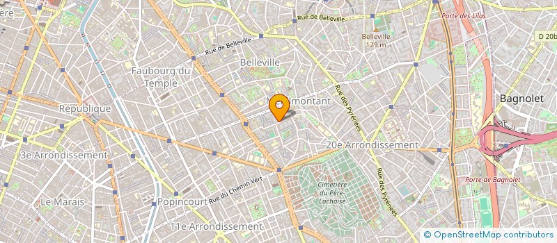 localisation de l'entreprise HUMANITY'S  PARIS