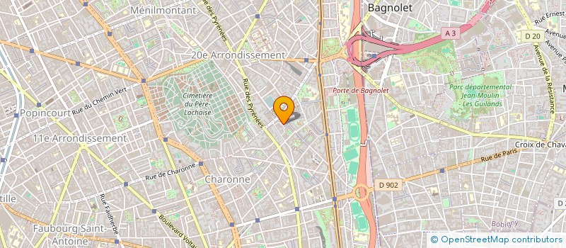 localisation de l'entreprise HUMANITYSHIP PROJECT  PARIS