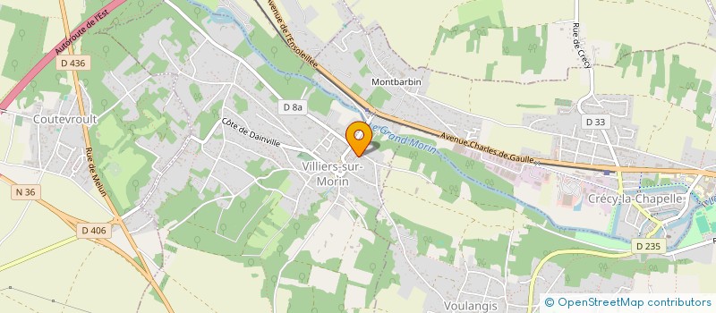 localisation de l'entreprise HUMANOVA  VILLIERS-SUR-MORIN