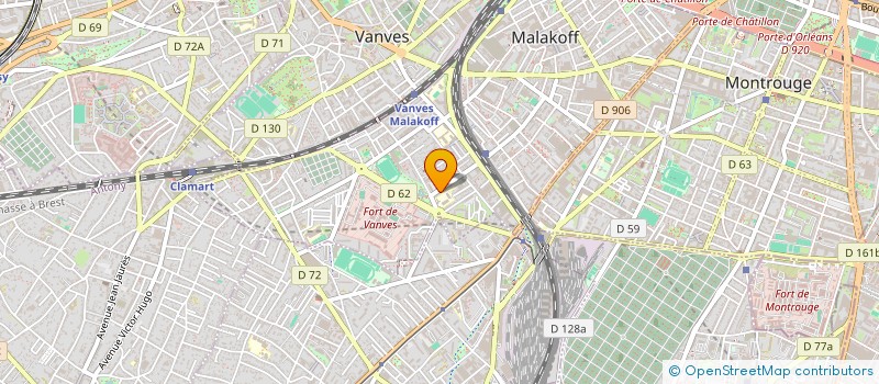 localisation de l'entreprise HUMANS  MALAKOFF