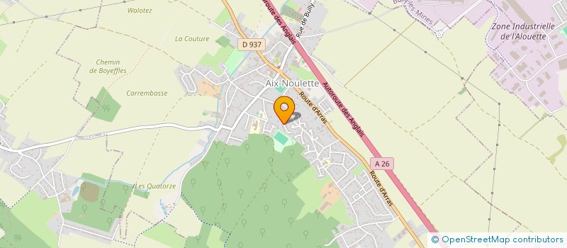 localisation de l'entreprise HUMANS FIRST  AIX-NOULETTE