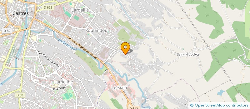 localisation de l'entreprise HUMANUM  CASTRES