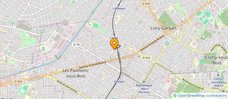 localisation de l'entreprise HUMANX  LIVRY-GARGAN