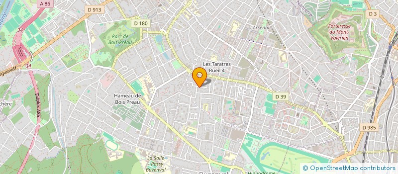 localisation de l'entreprise HUMANYTIS à RUEIL-MALMAISON