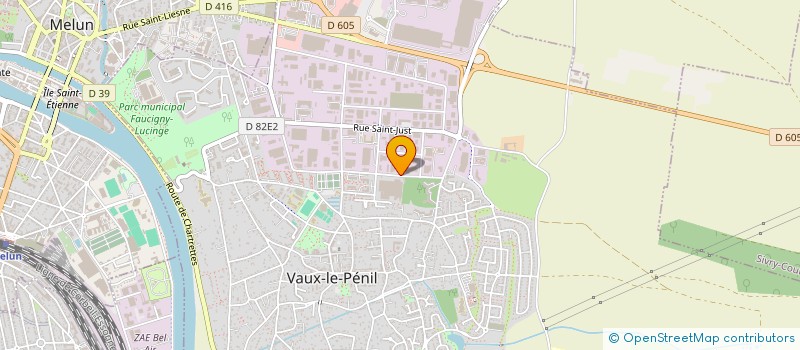 localisation de l'entreprise HUMARES à VAUX-LE-PENIL