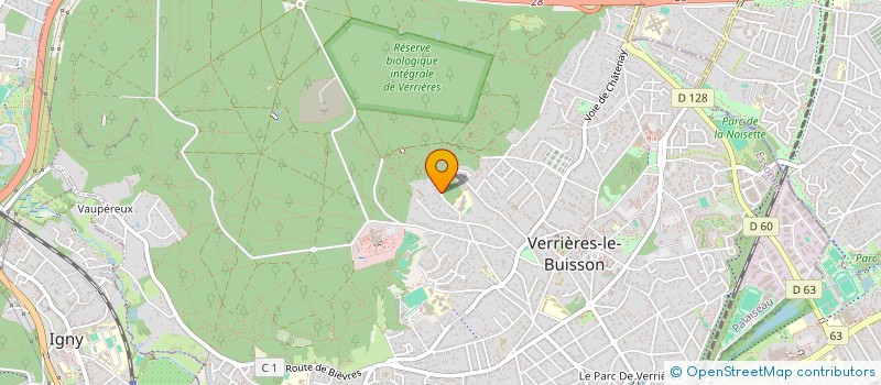 localisation de l'entreprise HUMAX à VERRIERES-LE-BUISSON