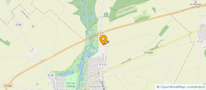 localisation de l'entreprise HUMBERT ALEXANDRE  PONT-NOYELLES