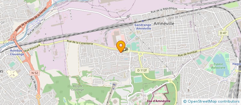 localisation de l'entreprise HUMBERT PATRICK à AMNEVILLE