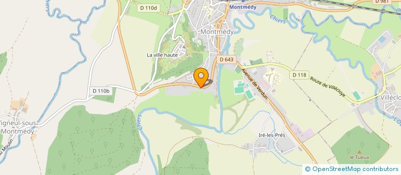 localisation de l'entreprise HUMBERTMARTI66 à MONTMEDY