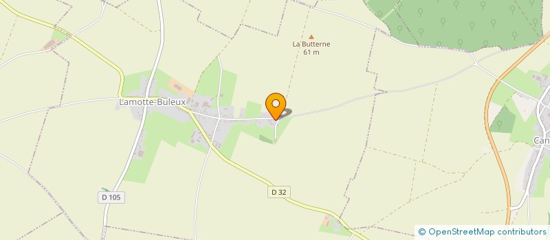 localisation de l'entreprise HUMBLET  LAMOTTE-BULEUX