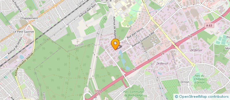 localisation de l'entreprise HUMBLOT TRAITEUR à CANEJAN