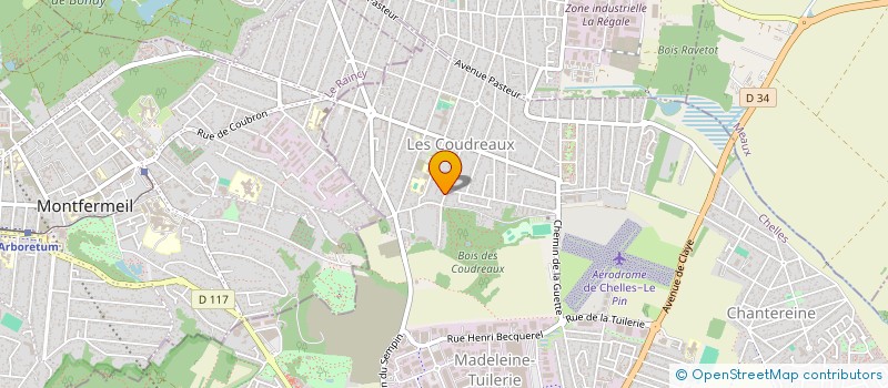 localisation de l'entreprise HUMBOLDT  CHELLES