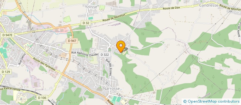 localisation de l'entreprise HUMDER IMMO  NARROSSE