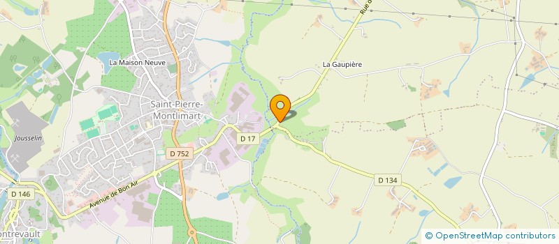 localisation de l'entreprise HUMEAU  MAUGES-SUR-LOIRE