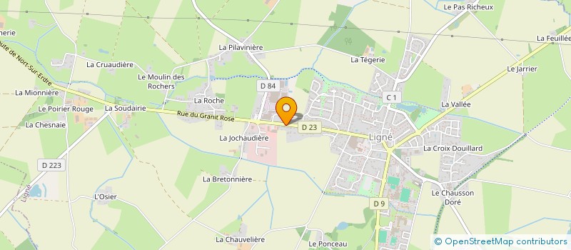 localisation de l'entreprise HUMEAU AGENCEMENT à LIGNE