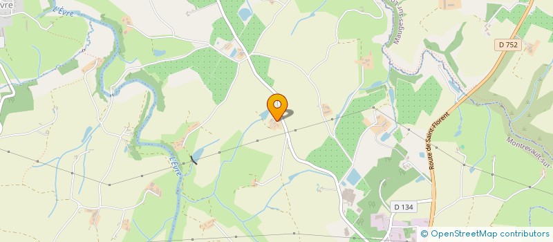localisation de l'entreprise HUMEAU IMMOBILIER à MONTREVAULT-SUR-EVRE