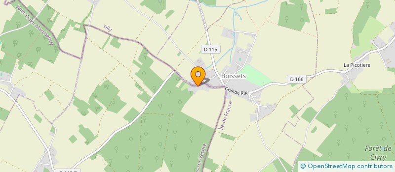 localisation de l'entreprise HUMEAU MENUISERIE à BERCHERES-SUR-VESGRE