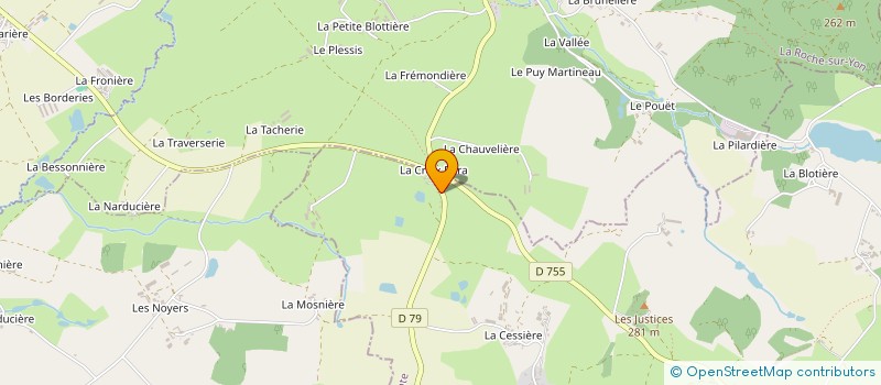 localisation de l'entreprise HUMEAU PASCAL à SEVREMONT