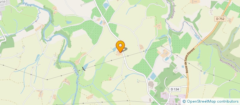 localisation de l'entreprise HUMEAU TRANSPORTS à MONTREVAULT-SUR-EVRE
